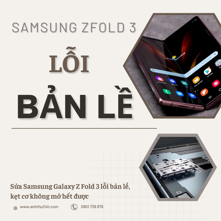 Samsung Galaxy Z Fold 3 mở không hết màn hình